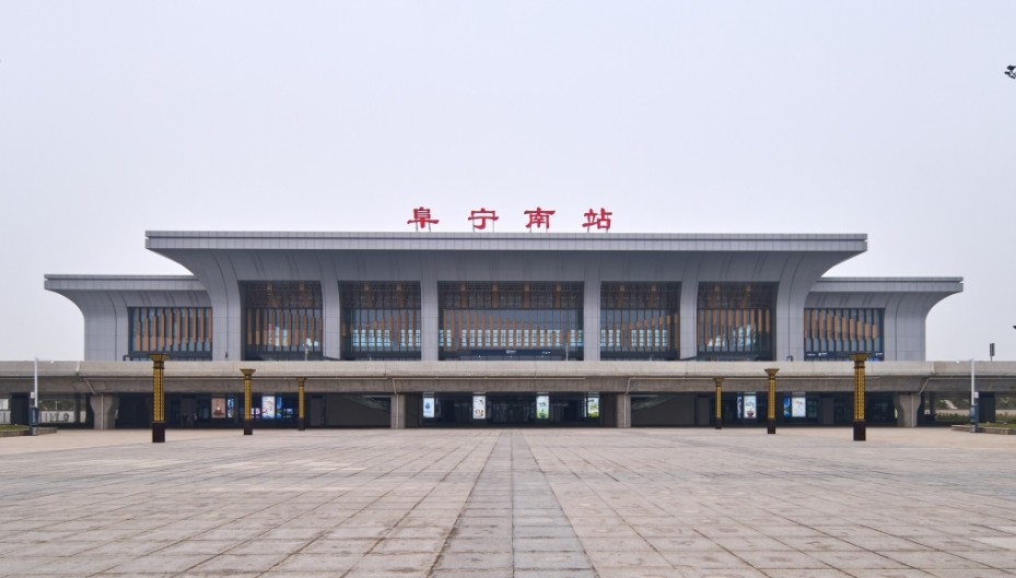 阜寧南站高鐵站led屏廣告