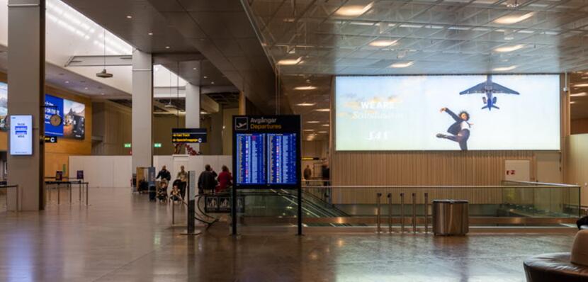 瑞典機(jī)場(chǎng)廣告