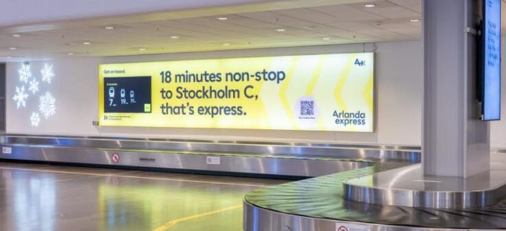 瑞典機(jī)場(chǎng)廣告